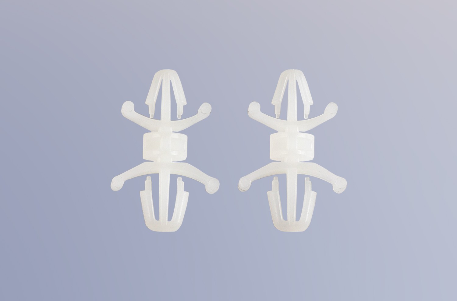 Pack of 50 White pcb CDL Micro 10mm Mini Dual Locking PCB Support Post 